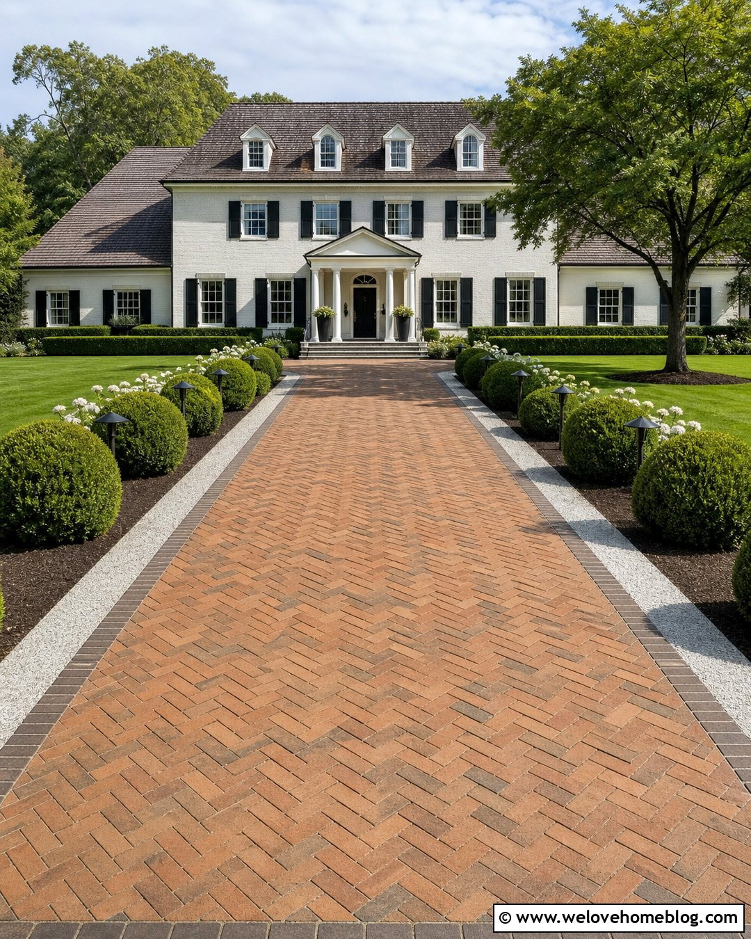 Gravel Border Next To Brick Driveway - 20 gravel next to driveway ideas