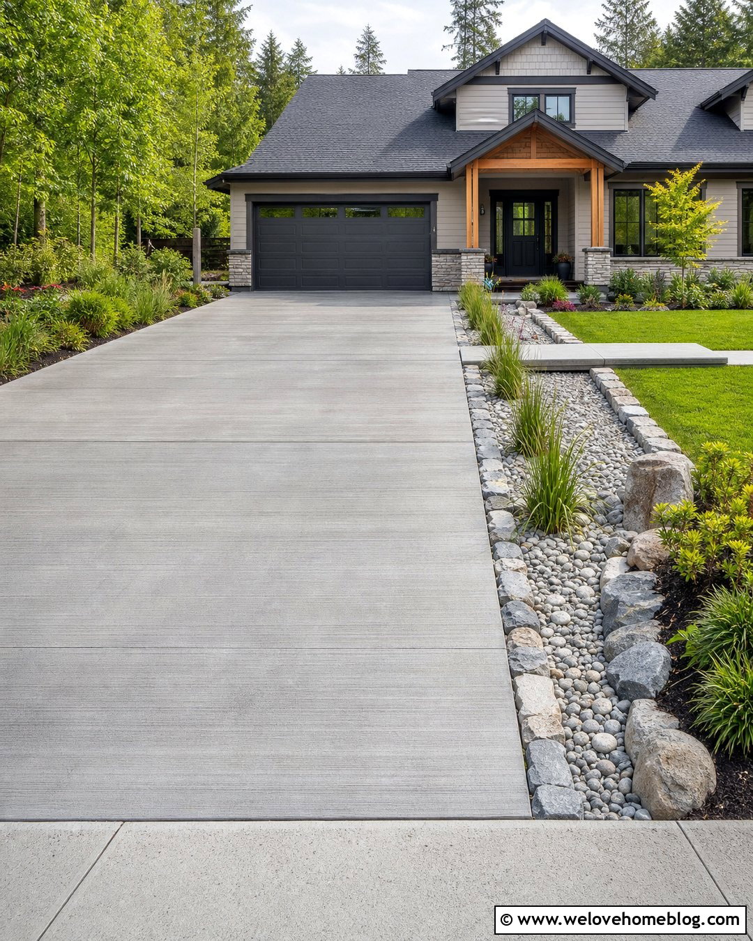 Gravel Drainage Strip Next To Driveway - 20 gravel next to driveway ideas
