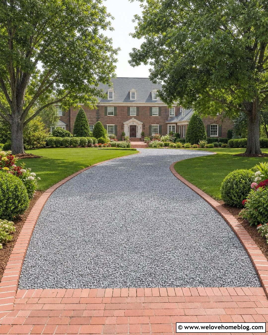 Gravel Driveway Base With Paver Edging - 20 Driveway Gravel Base Ideas