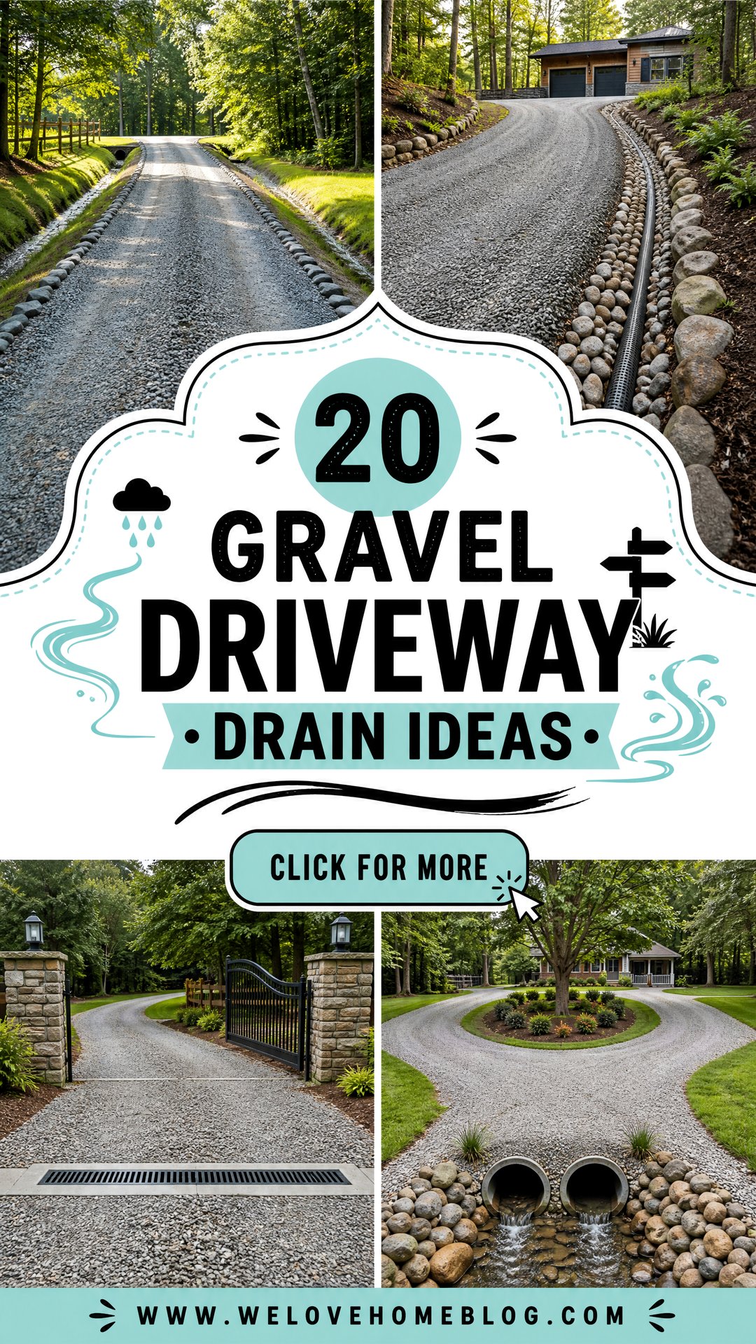 20 Gravel Driveway Drain Ideas for Smarter Water Control - 20 Gravel Driveway Drain Ideas for Smarter Water Control