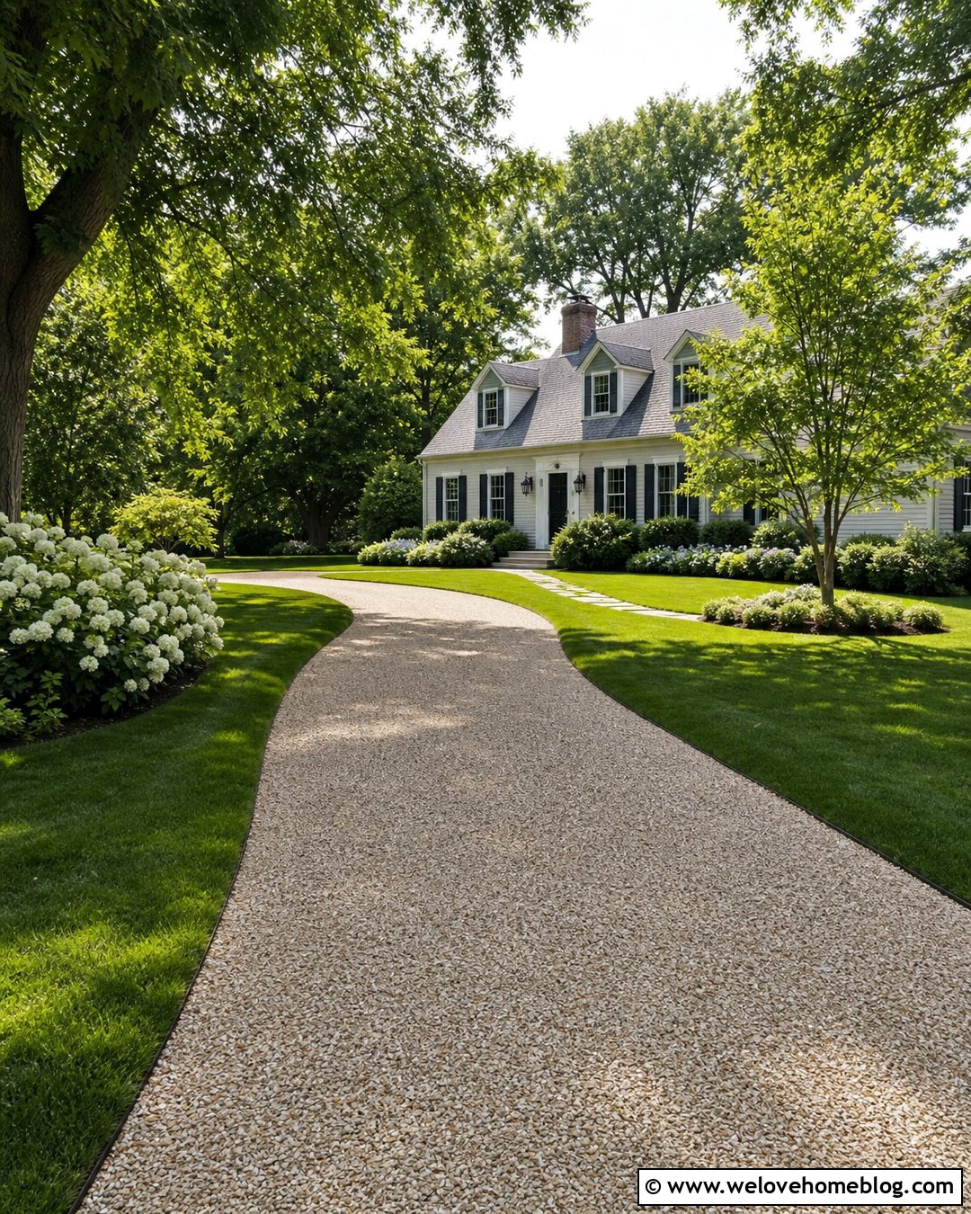 Gravel Driveway Edging With A Grass Strip - 25 Gravel Driveway Edging Cheap Ideas