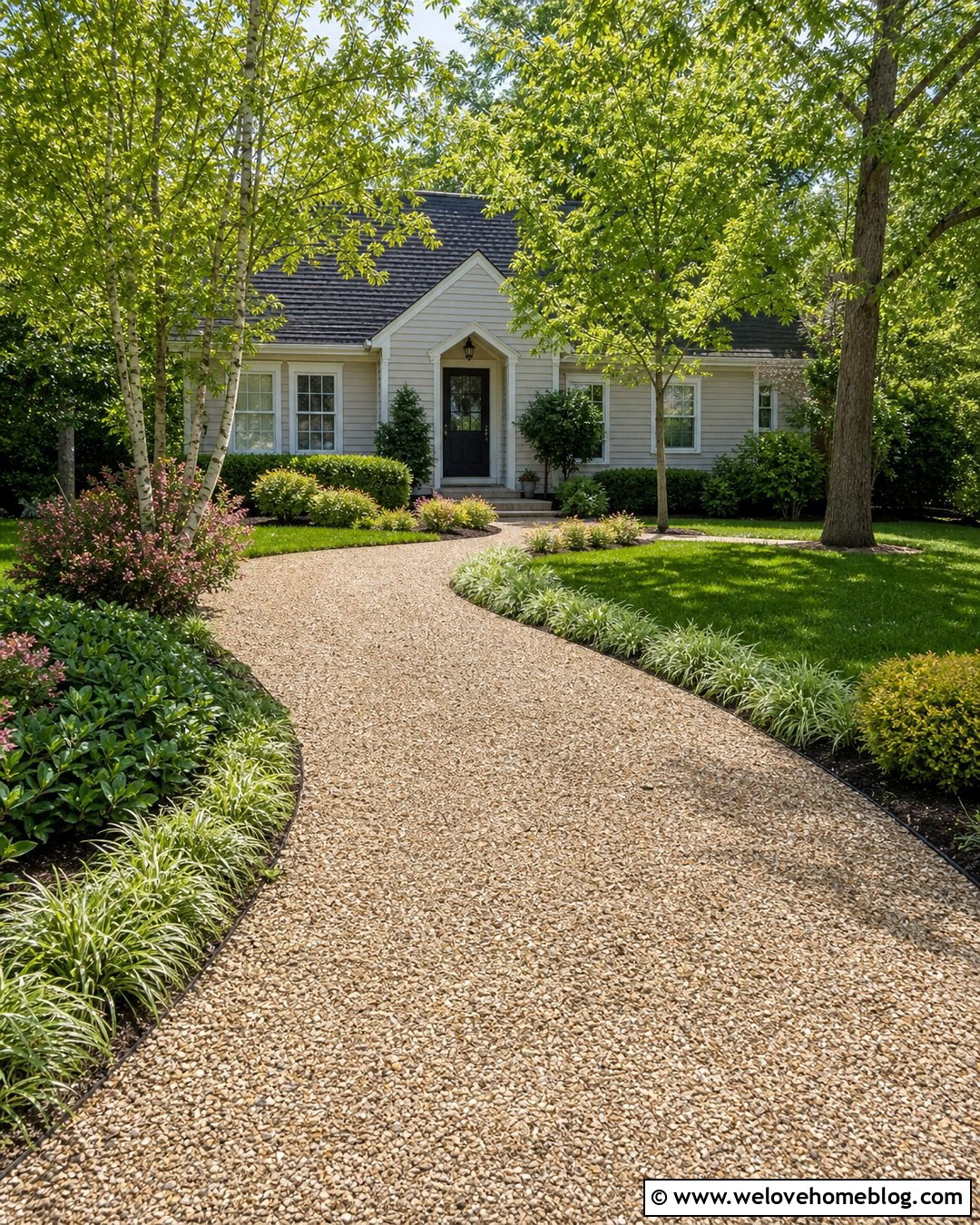 Gravel Driveway Edging With Plastic Landscape Border - 25 Gravel Driveway Edging Cheap Ideas