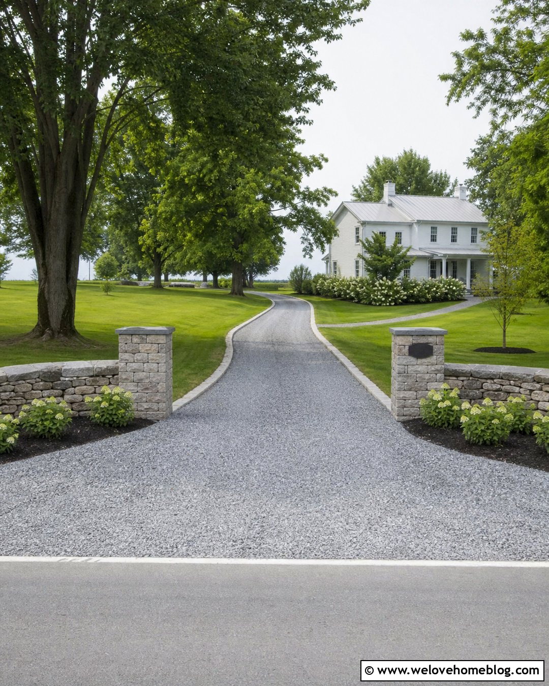Gravel Driveway Entrance Extension - 20 Extend Driveway With Gravel Ideas