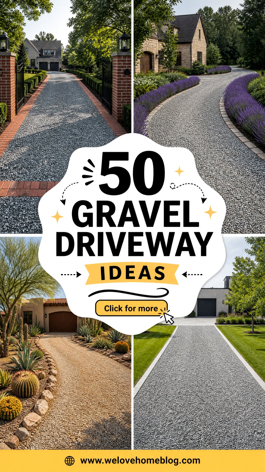 50 Gravel Driveway Ideas for a Charming Durable Entrance - 50 Gravel Driveway Ideas for a Charming, Durable Entrance