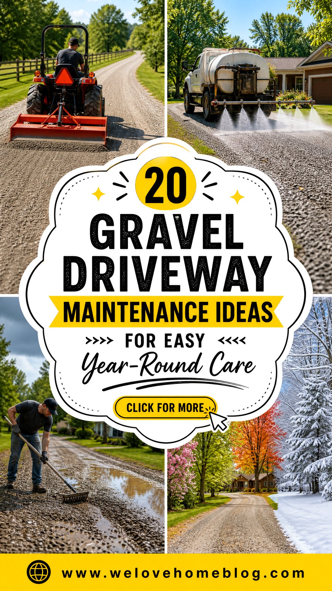 20 Gravel Driveway Maintenance Ideas for Easy Year-Round Care - 20 Gravel Driveway Maintenance Ideas for Easy Year-Round Care