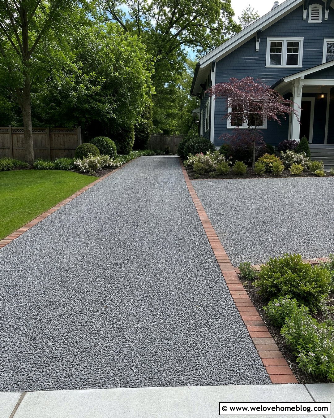 Gravel Driveway Parking Pad - 25 Driveway Parking Ideas