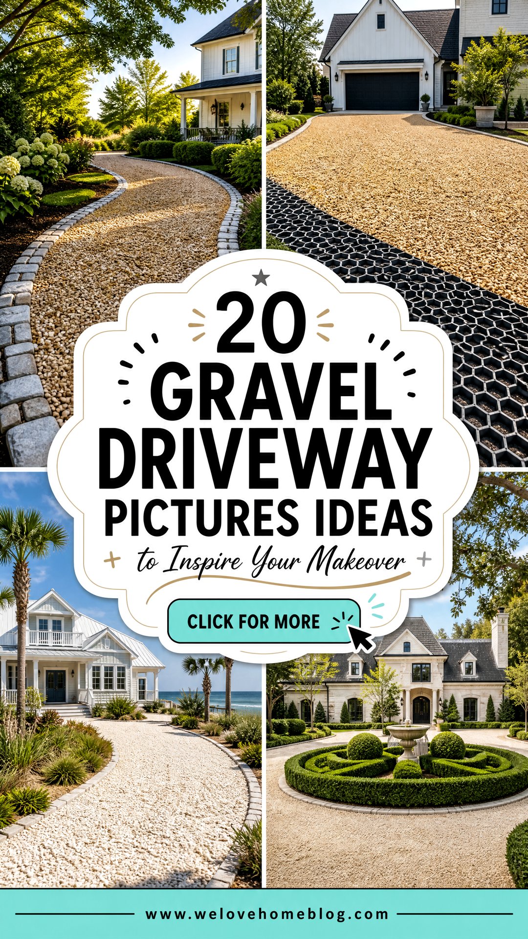 20 Gravel Driveway Pictures Ideas to Inspire Your Makeover - 20 Gravel Driveway Pictures Ideas to Inspire Your Makeover