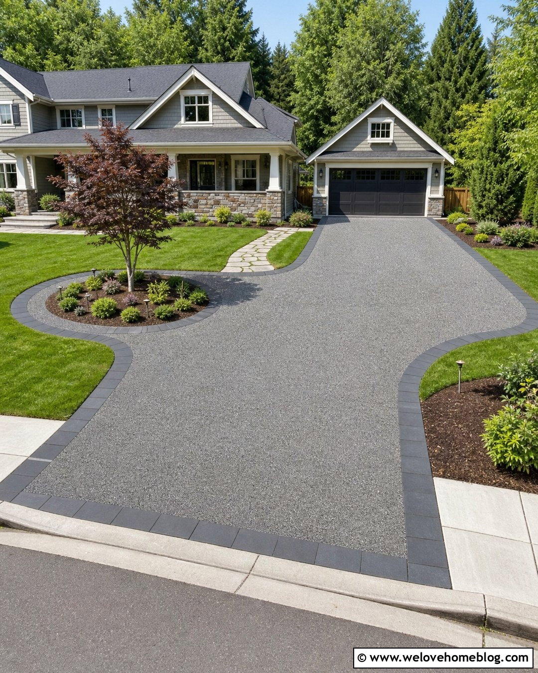 Gravel Driveway Turnaround Extension - 25 Gravel Driveway Extension Ideas