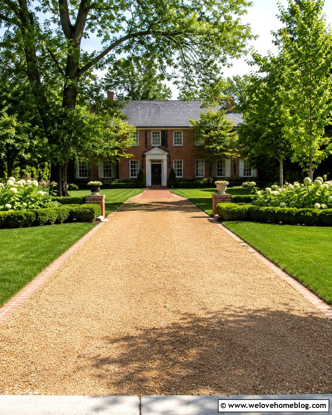Gravel Driveway With Brick Edging - 20 Edging Gravel Driveway Ideas
