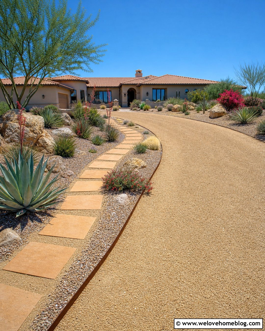 Gravel Driveway With Decomposed Granite Path - 20 Gravel Driveway With Path Ideas