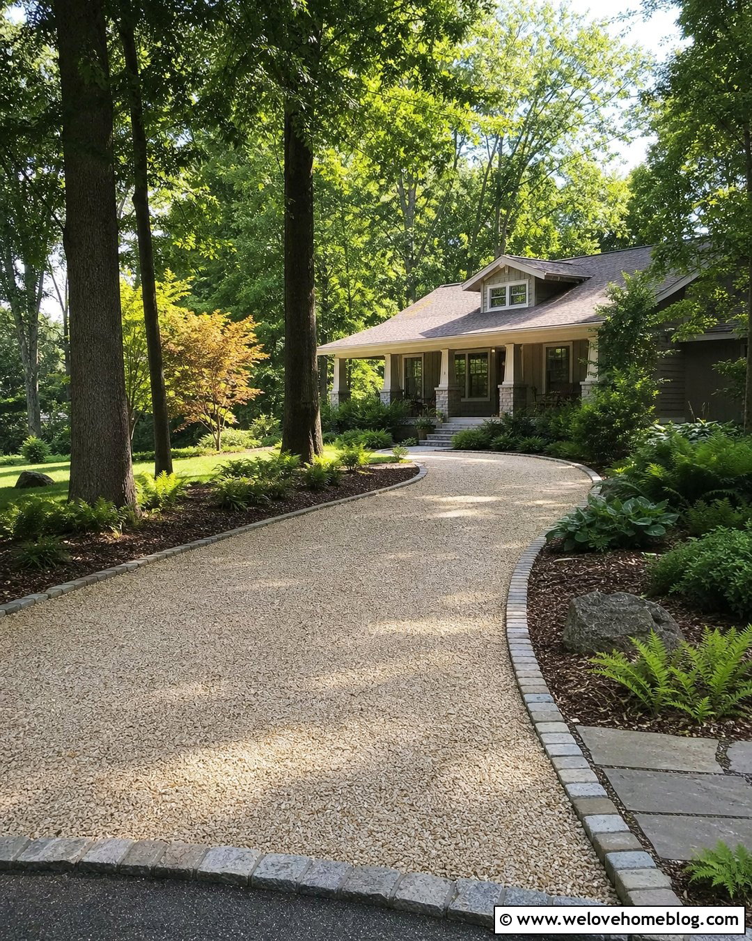 Gravel Driveway With French Drains - 20 How To Keep Gravel In Place Driveways Ideas
