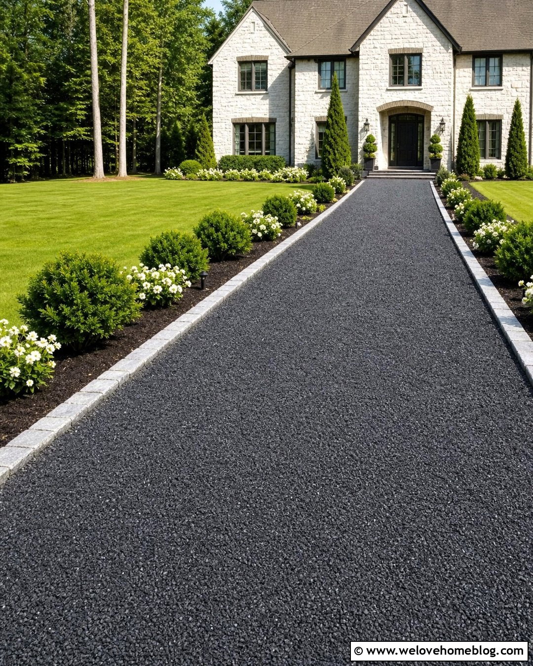 35 Gravel Driveway Landscaping Ideas for Rustic Curb Appeal