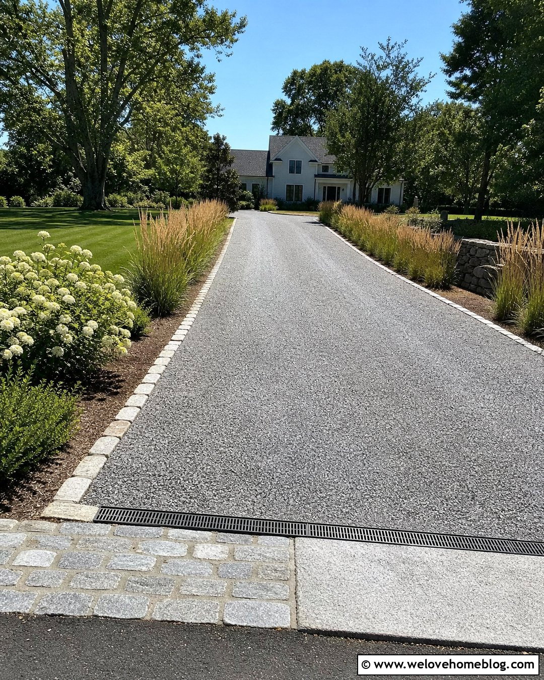 Gravel Driveway With Side Channel Drain - 20 channel drains driveways ideas