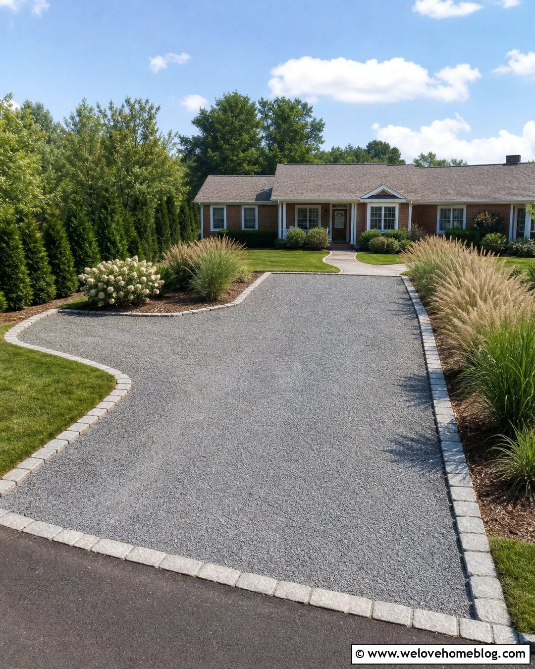 Gravel Driveway With Side Parking Pad - 20 Driveway With No Garage Ideas