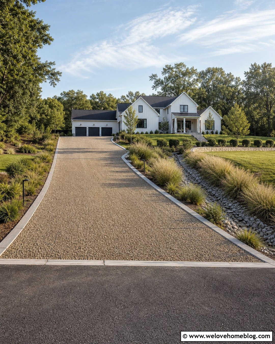 Gravel Driveway With Stabilization Grid - 20 Gravel Driveway On A Hill Ideas