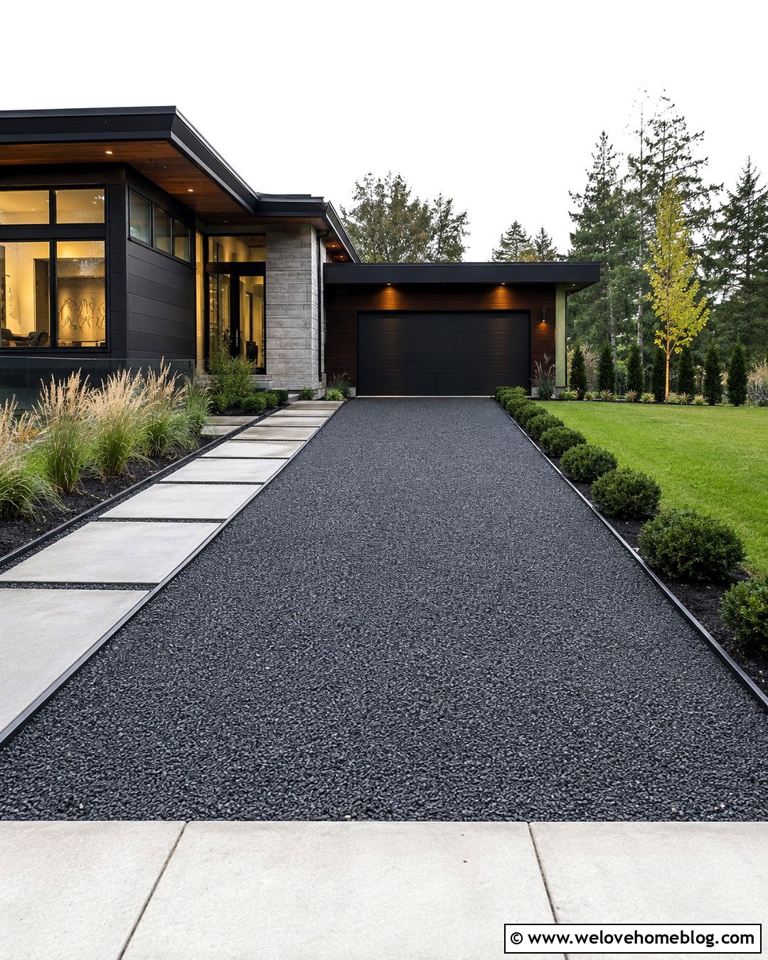Gravel Driveway With Steel Edging - 20 Edging Gravel Driveway Ideas