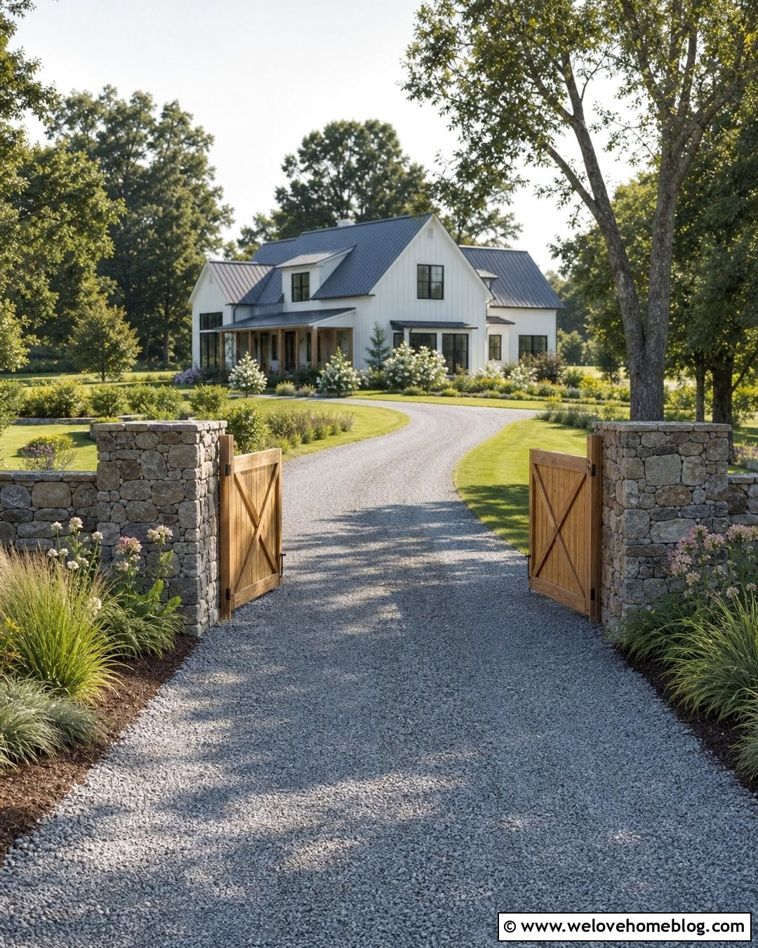 25 Driveway Decor Ideas to Give Your Entrance Fresh Style