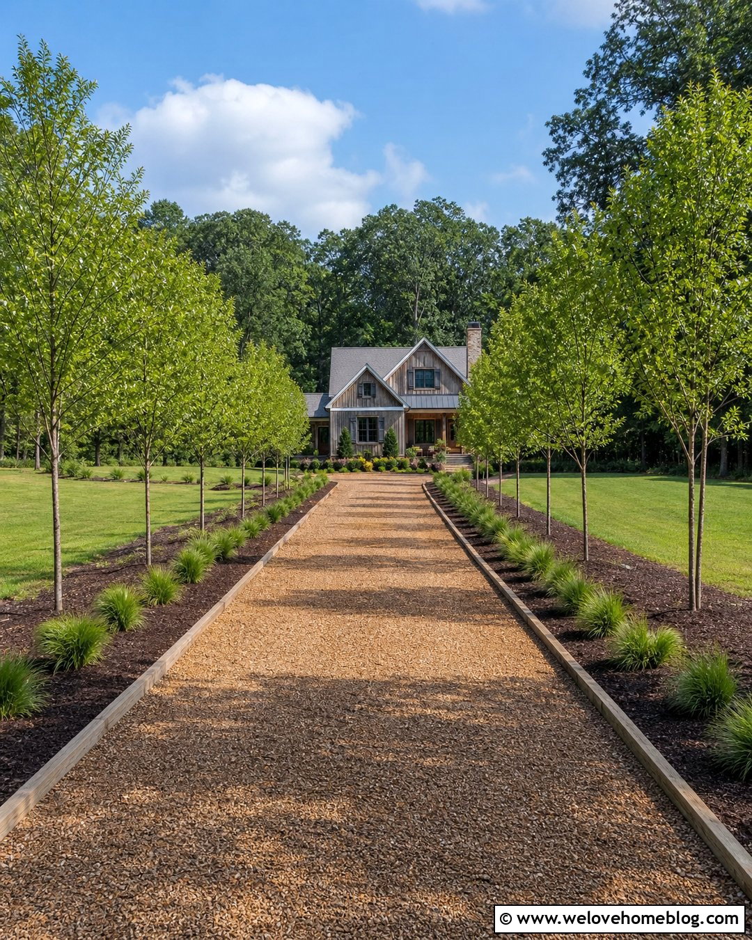 20 Landscaping Gravel Driveway Ideas for a Welcoming Entry