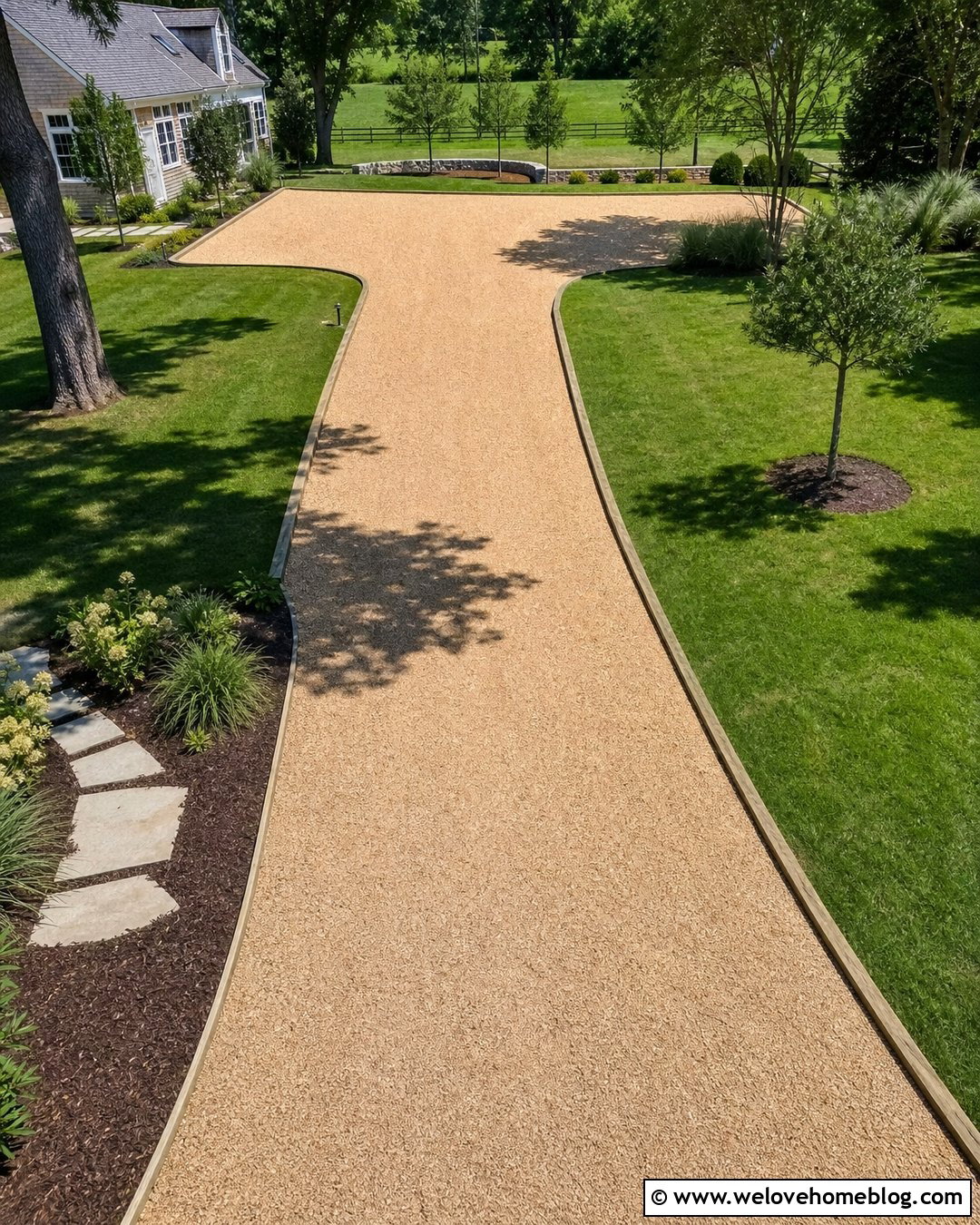 Gravel Driveway With a Budget Turnaround - 35 Gravel Driveway Cheap Ideas