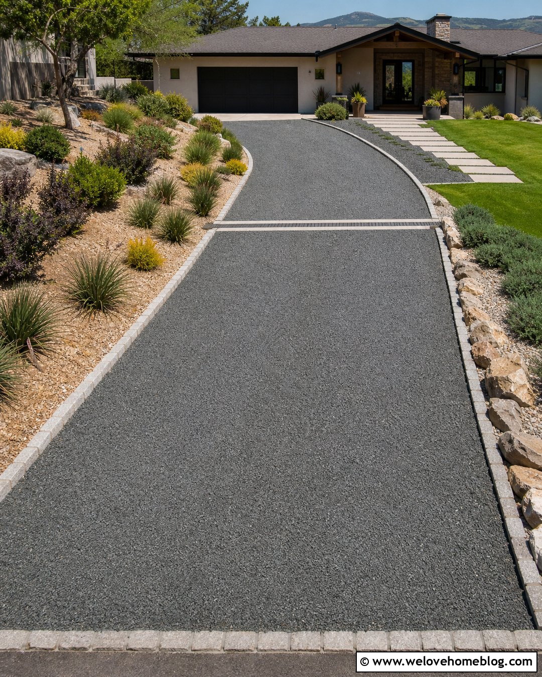 Gravel Extension On A Sloped Yard - 25 Gravel Driveway Extension Ideas