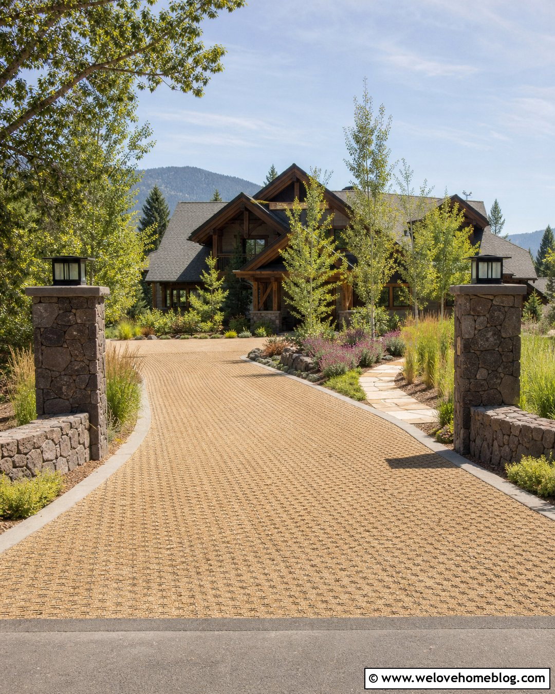 20 Concrete Alternatives Driveway Ideas for Eco-Smart Homes