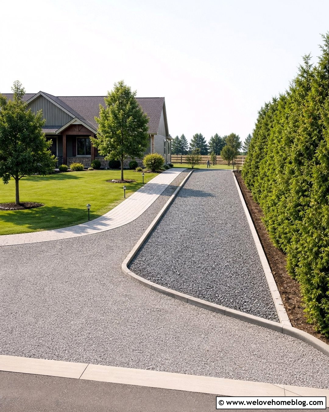 Gravel RV Parking Extension - 25 Gravel Driveway Extension Ideas