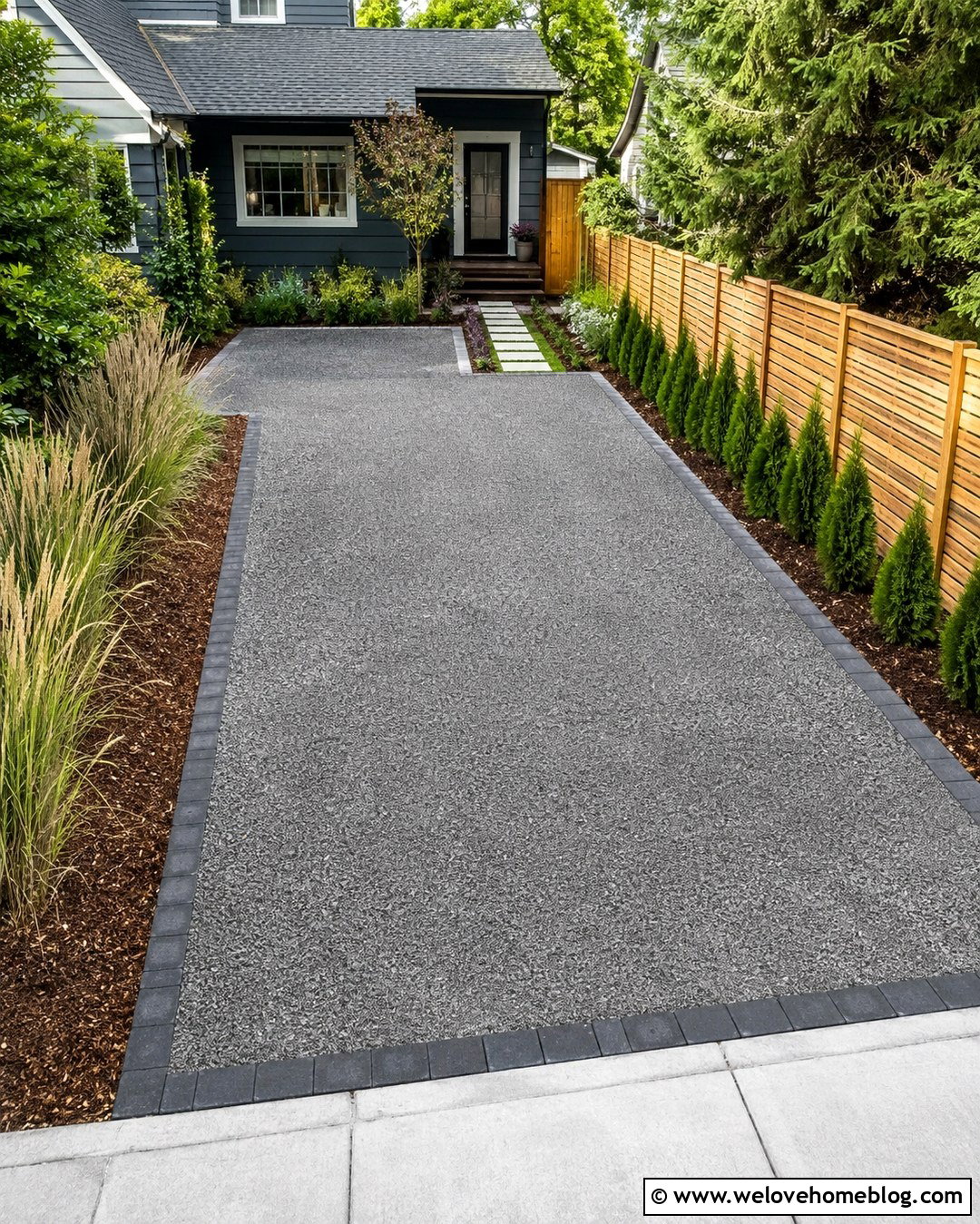 20 Gravel Side Driveway Ideas for Smart Narrow-Space Parking