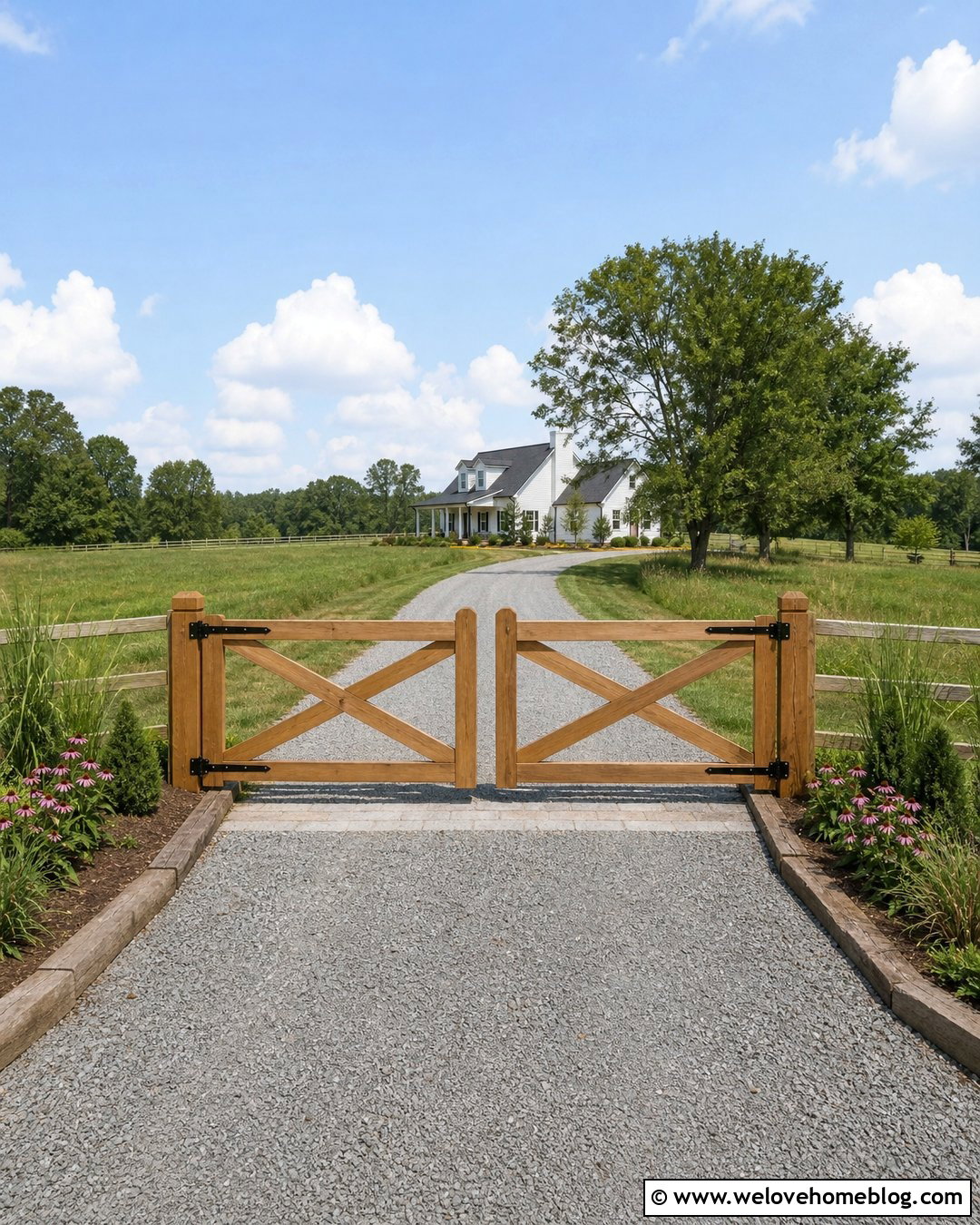 20 Split Rail Driveway Entrance Ideas With Rustic Charm