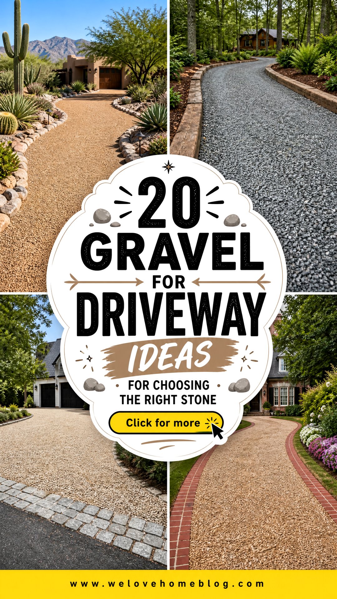 20 Gravel for Driveway Ideas for Choosing the Right Stone - 20 Gravel for Driveway Ideas for Choosing the Right Stone