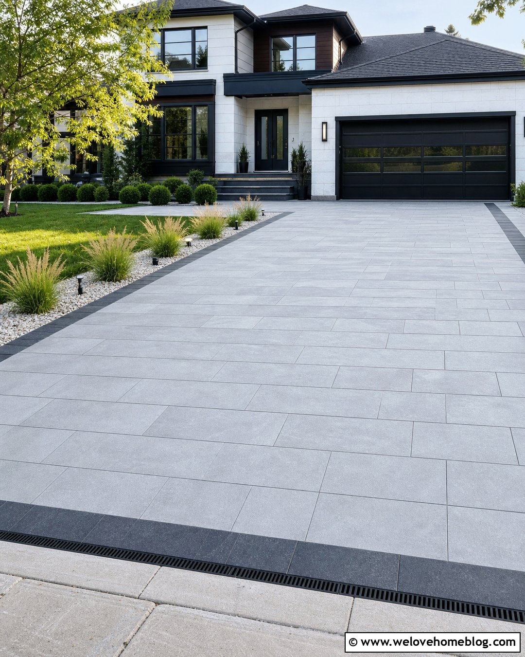 Gray Porcelain Driveway Tiles - 35 driveway tiles ideas