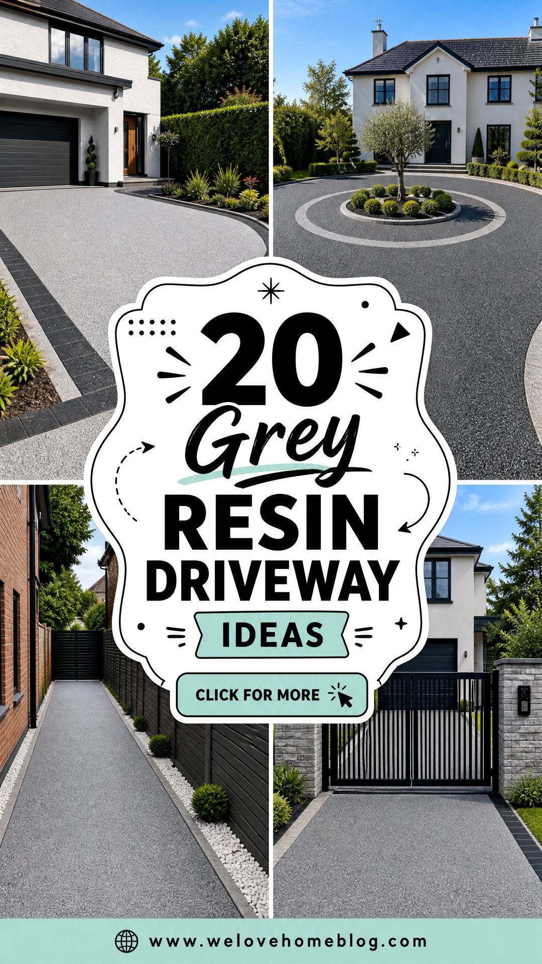 20 Grey Resin Driveway Ideas for Sleek Low-Maintenance Style - 20 Grey Resin Driveway Ideas for Sleek, Low-Maintenance Style