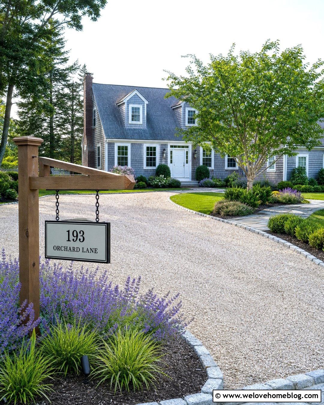 Hanging Driveway Address Sign - 45 driveway address sign ideas