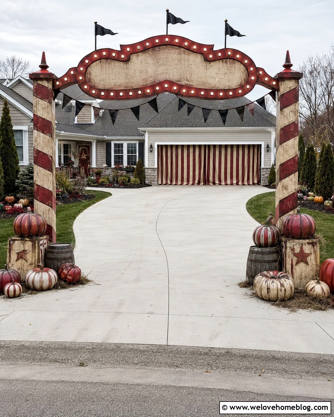 Haunted House Driveway Abandoned Carnival - 20 Driveway Haunted House Ideas