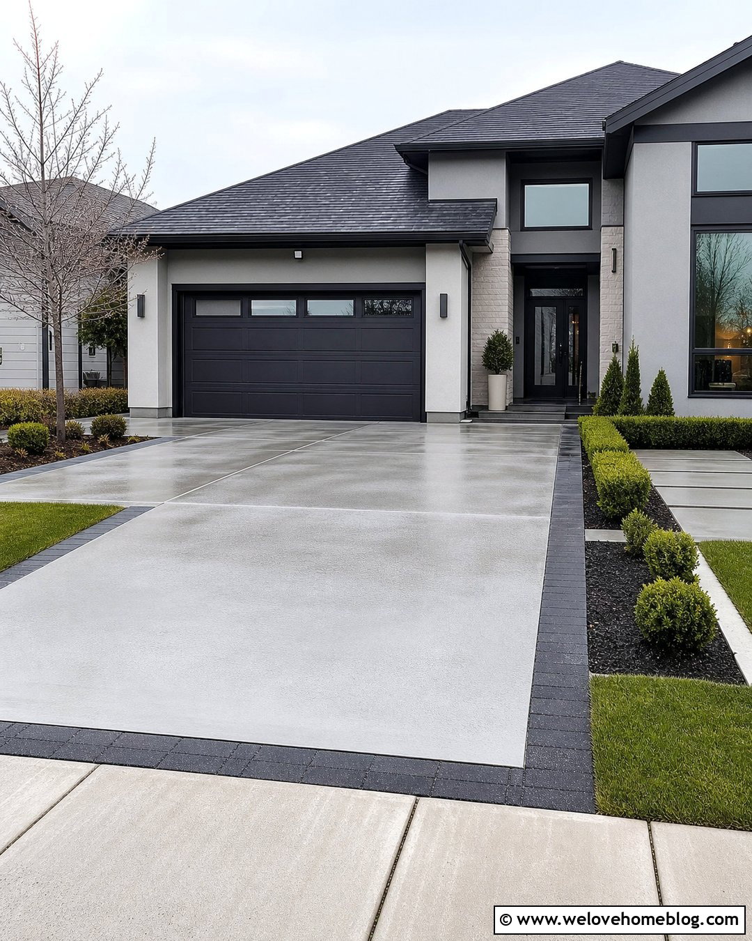 Heated Driveway With Automatic Snow Sensor - 30 Heated Driveway Ideas