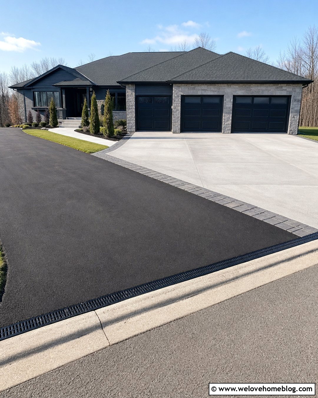 Heated Garage Approach - 30 Heated Driveway Ideas
