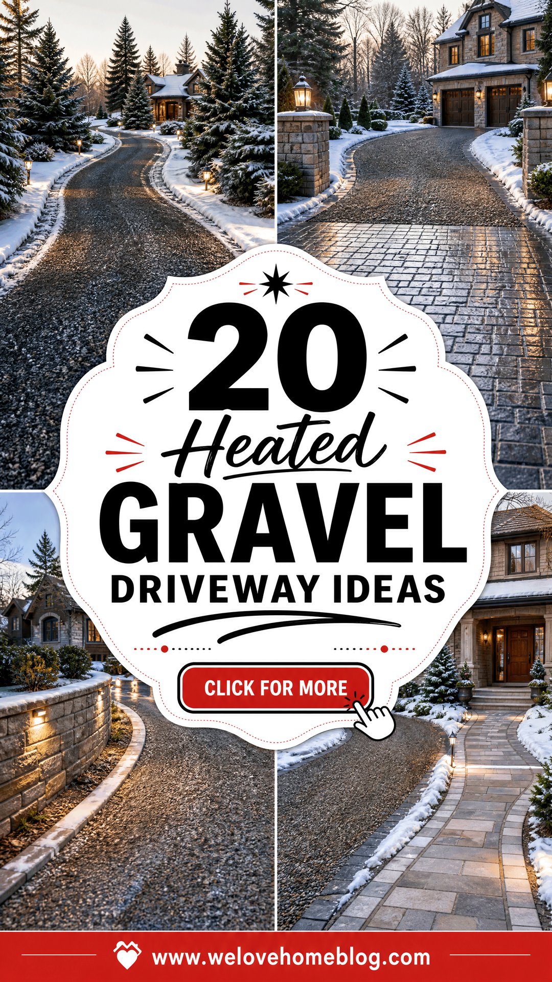 20 Heated Gravel Driveway Ideas for Safer Winter Access - 20 Heated Gravel Driveway Ideas for Safer Winter Access