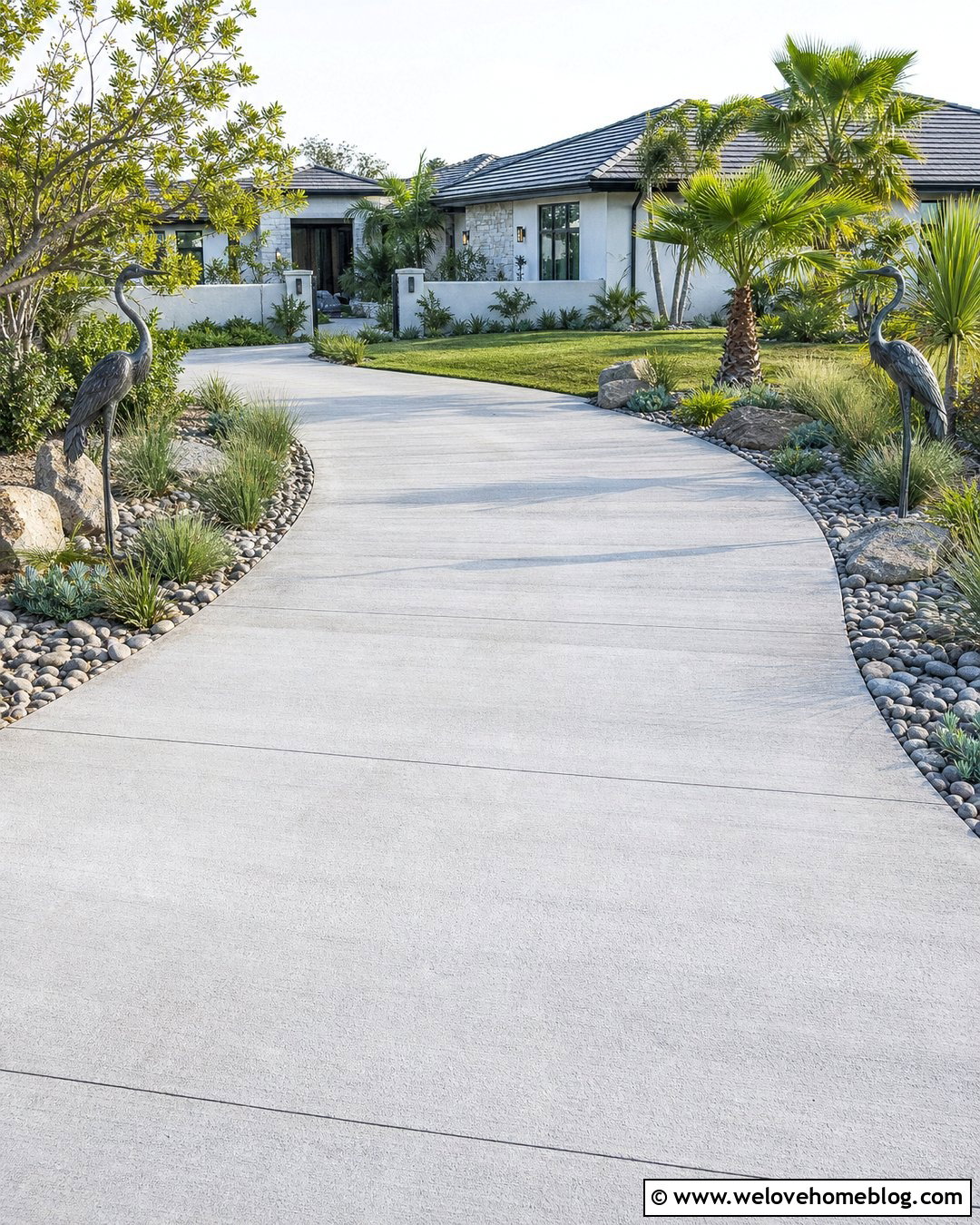 20 Driveway Entrance Statues Ideas: Striking Curb Appeal Picks