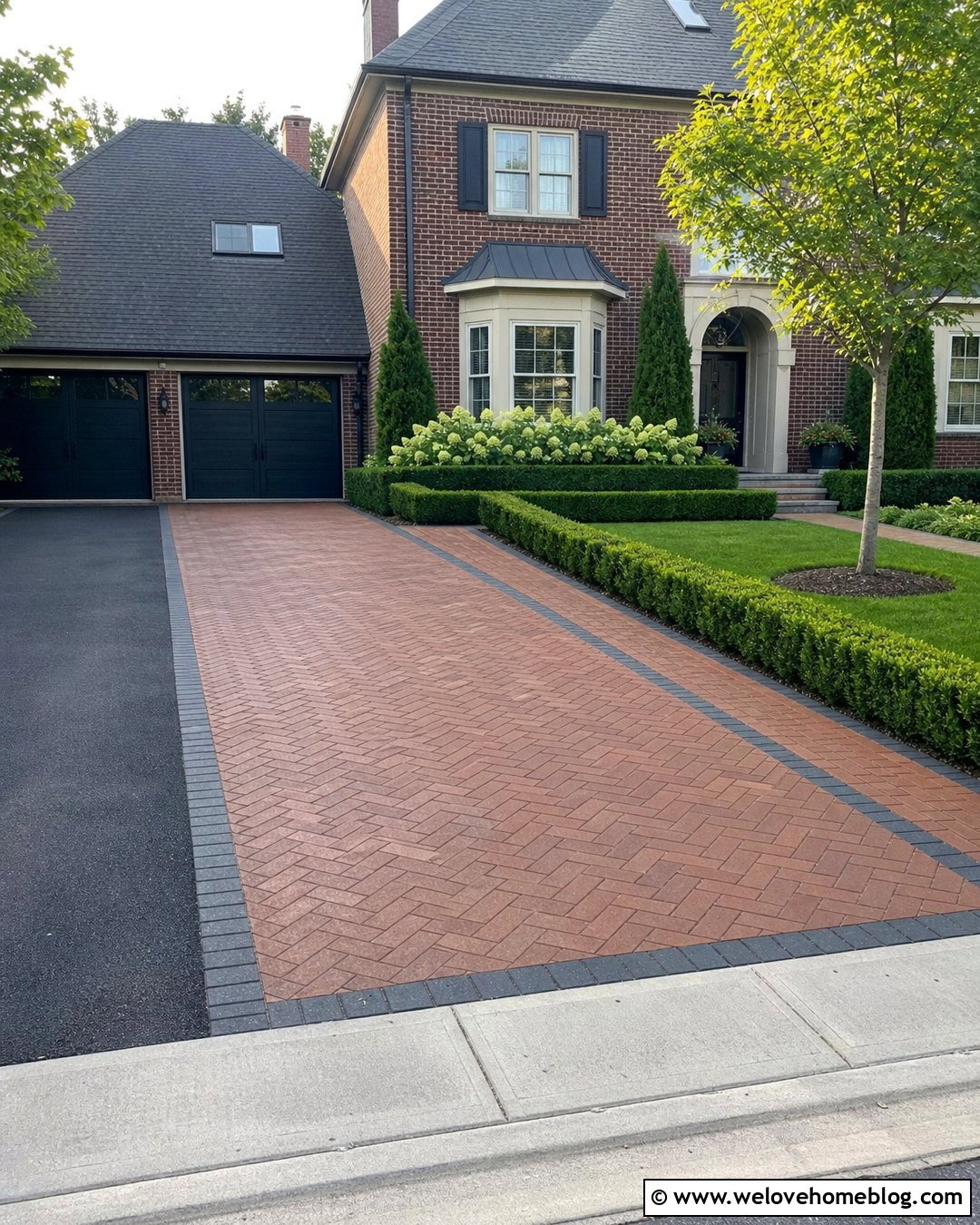 Herringbone Interlock Driveway Extension - 20 Interlock Driveway Extension Ideas