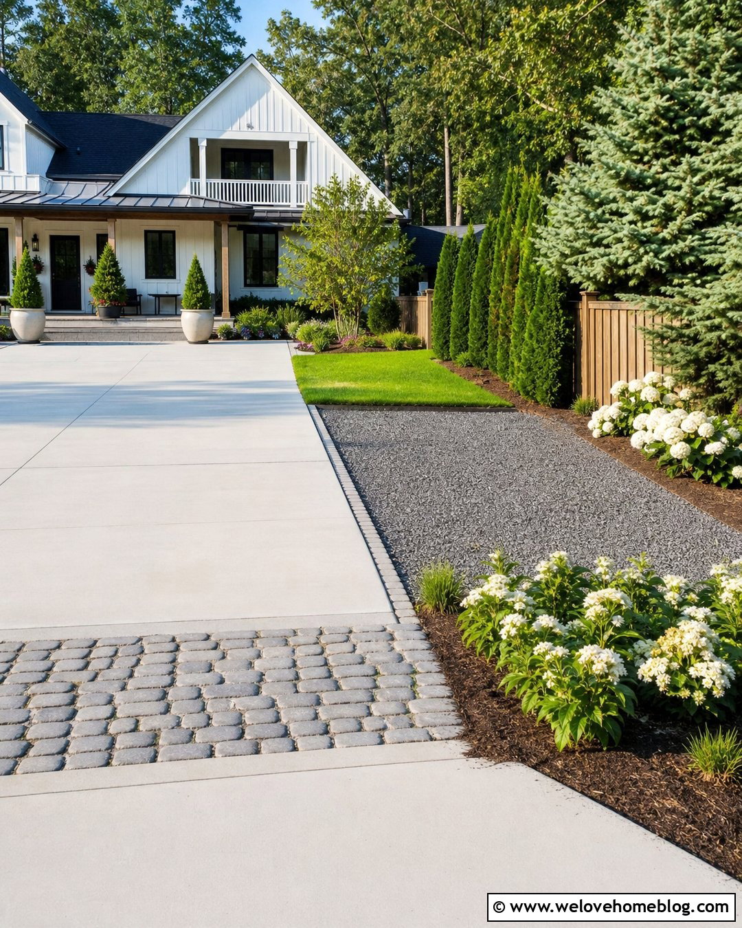 Hidden Overflow Driveway Parking - 25 Driveway Parking Ideas