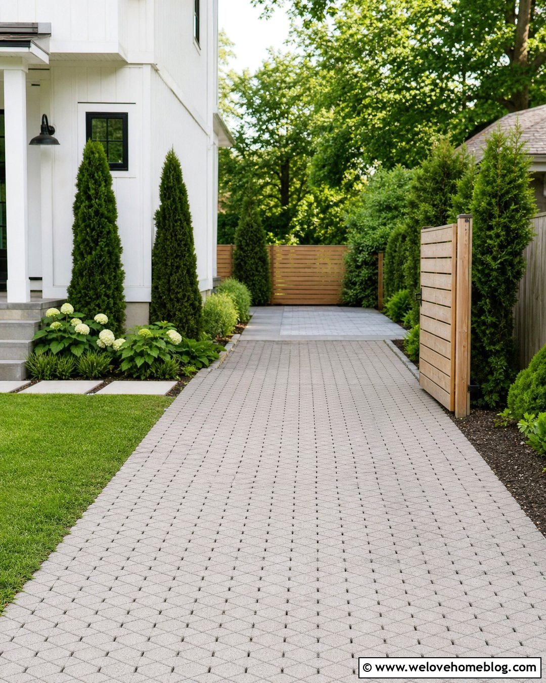 Hidden Rear Side Yard Parking Pad - 20 Driveways Parking Pad Side Yards Ideas