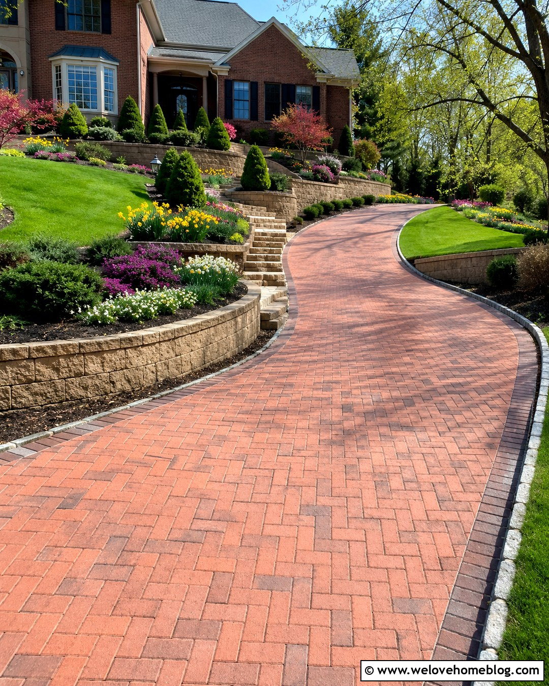 20 Hill Driveway Landscaping Ideas for Stunning Curb Appeal