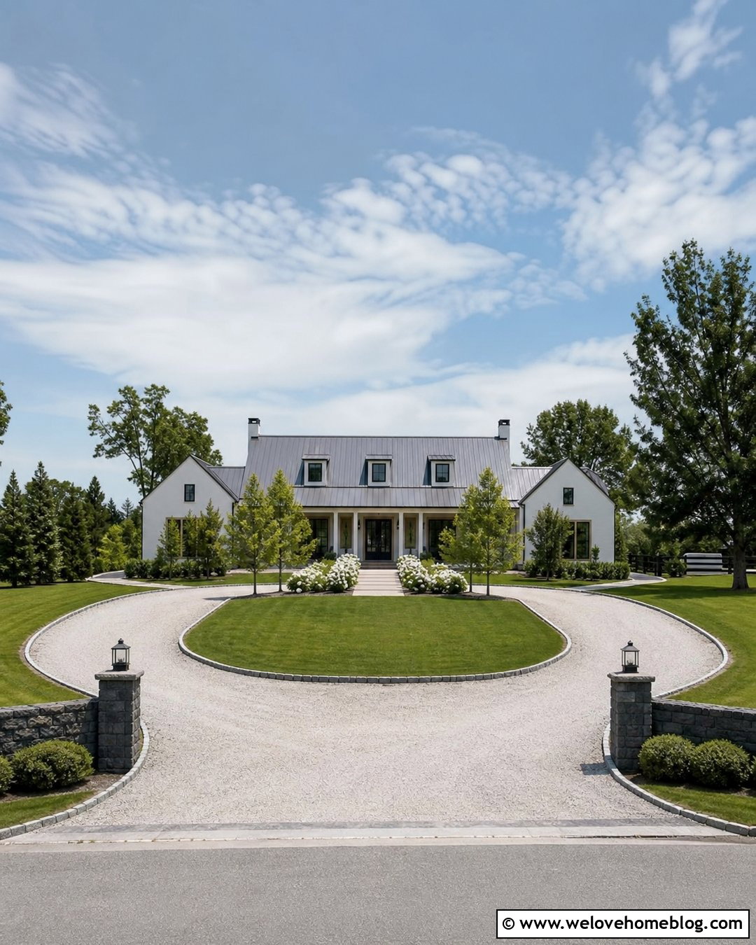 Horseshoe Crushed Concrete Driveway - 25 Crushed Concrete Driveway Ideas