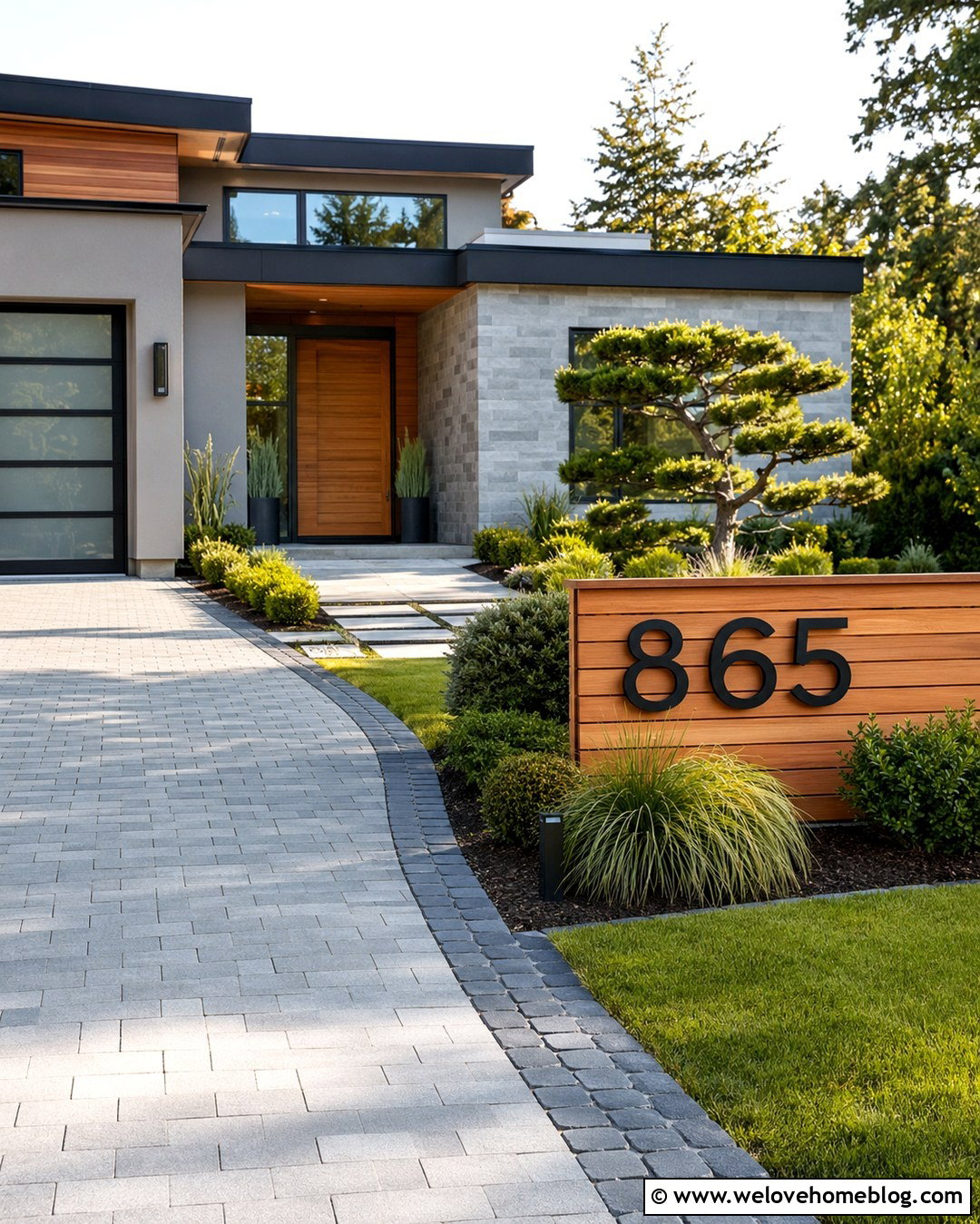 House Number Fence Panel - 20 Driveway Signs Entrance House Numbers Ideas