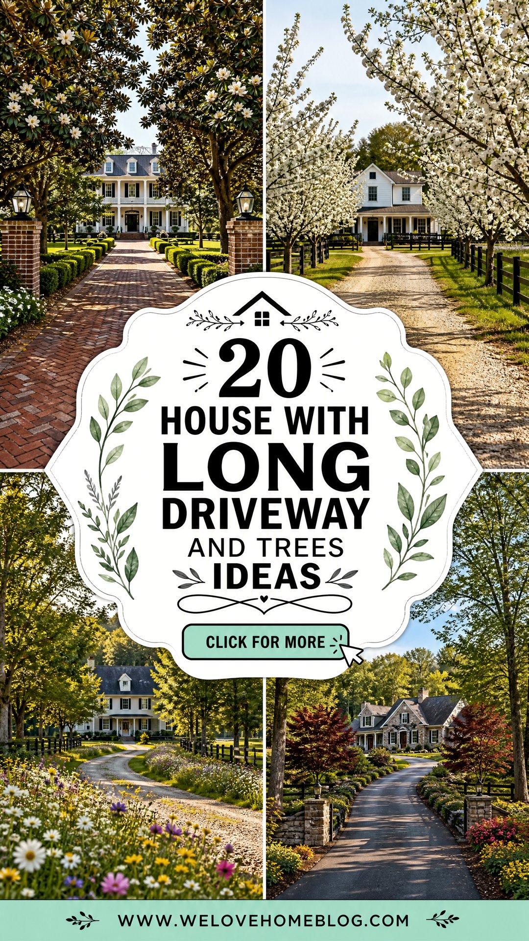 20 House With Long Driveway And Trees Ideas for Grand Entrances - 20 House With Long Driveway And Trees Ideas for Grand Entrances