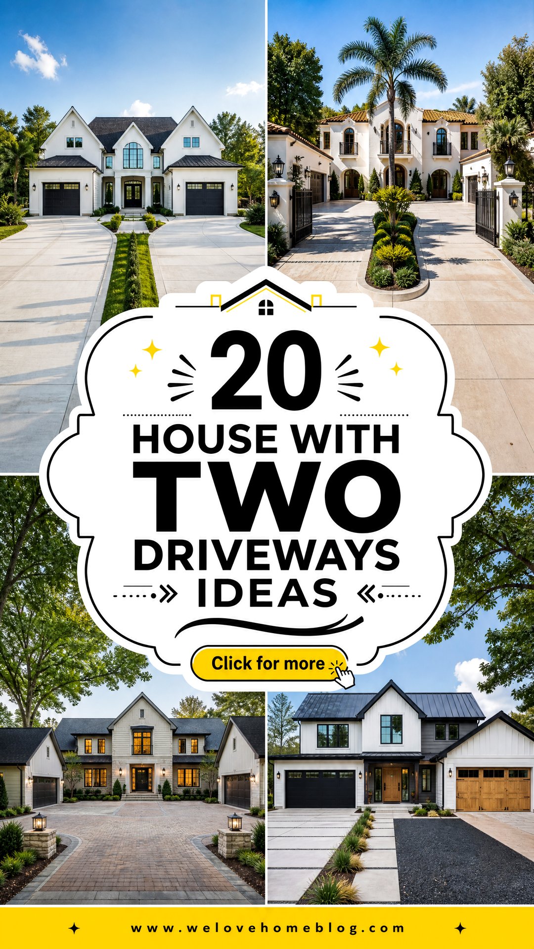 20 House With Two Driveways Ideas for Smarter Home Access - 20 House With Two Driveways Ideas for Smarter Home Access