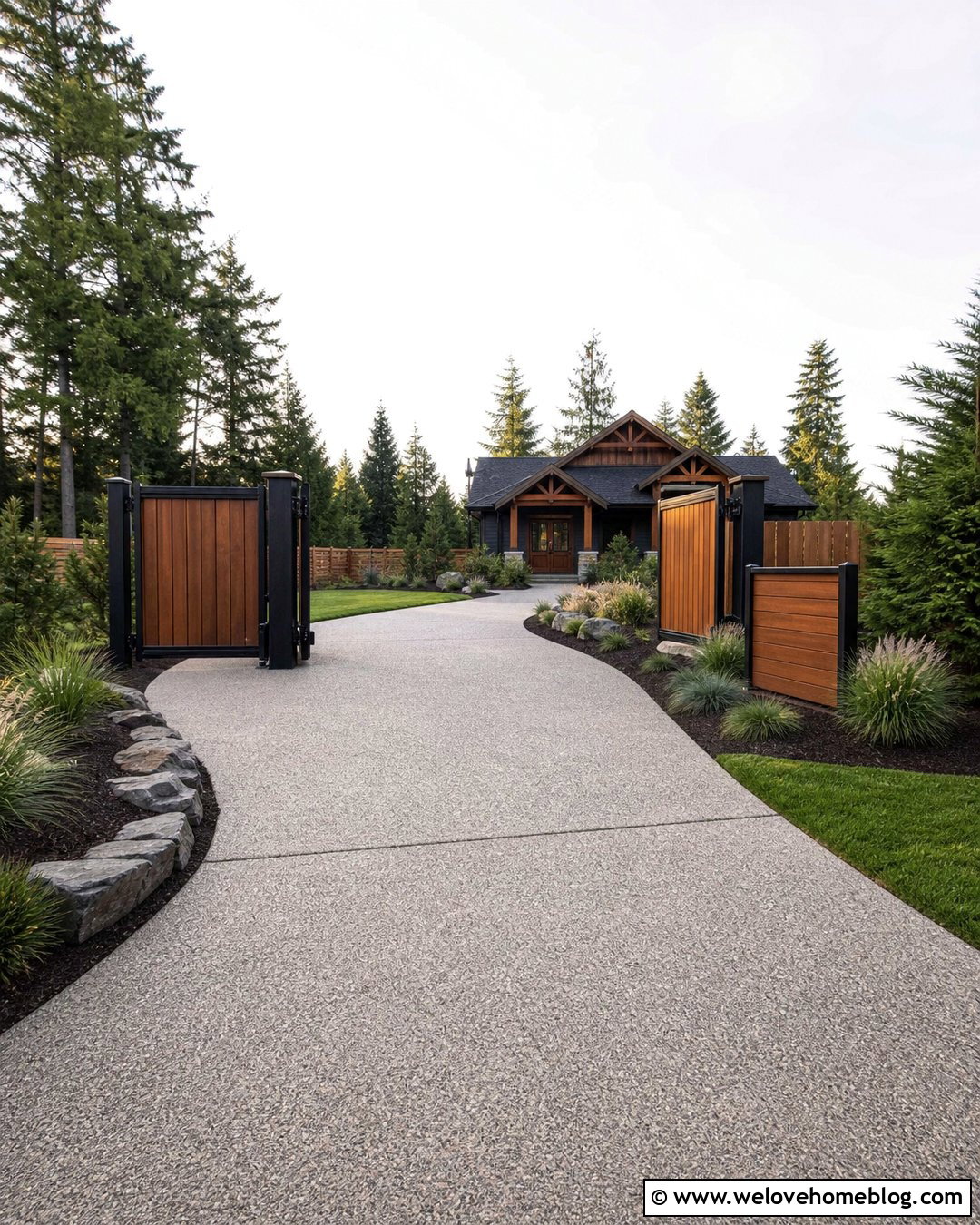 How To Build A Metal Frame Wood Driveway Gate - 20 How To Make A Driveway Gate Ideas