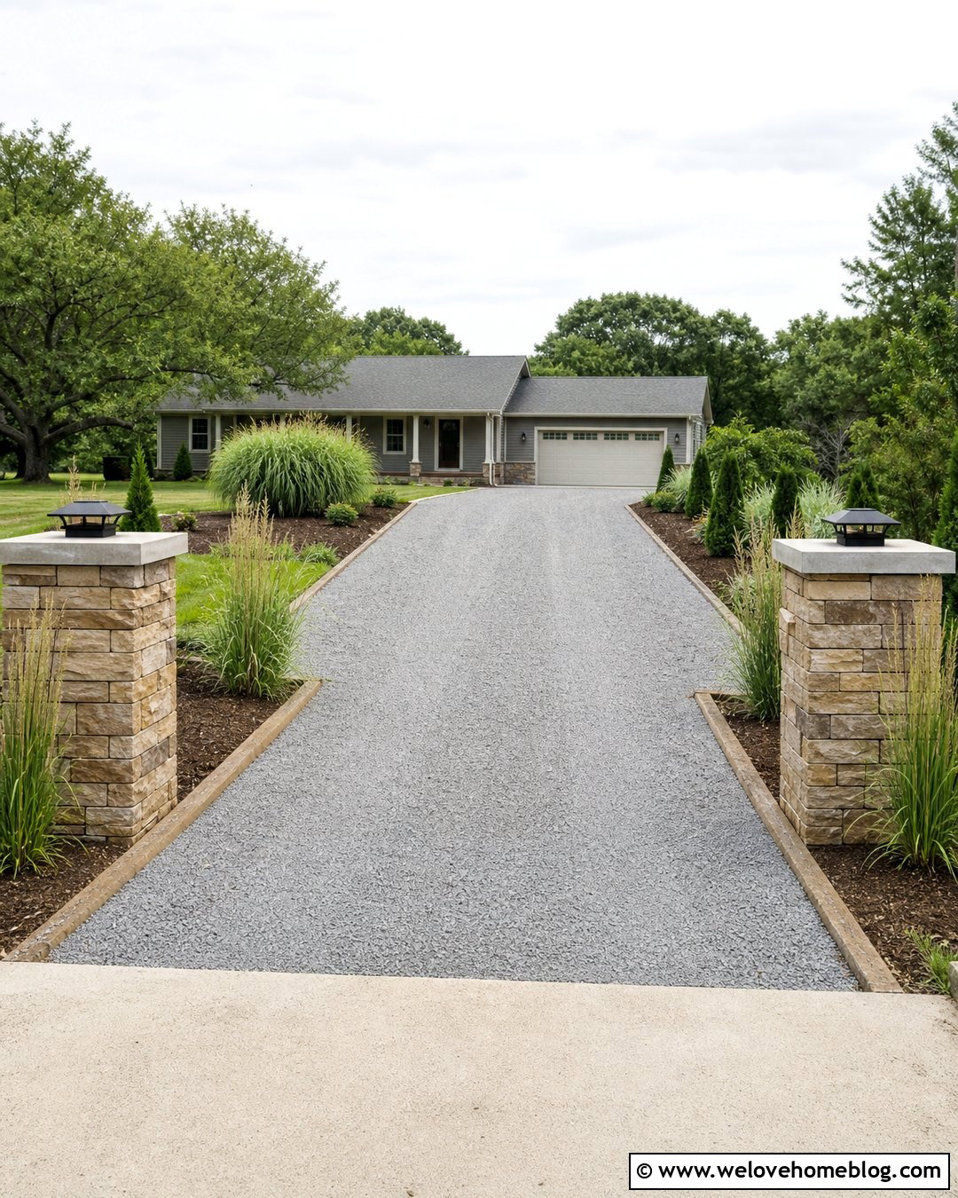 How To Build Budget Driveway Pillars - 20 How To Build Driveway Pillars Ideas