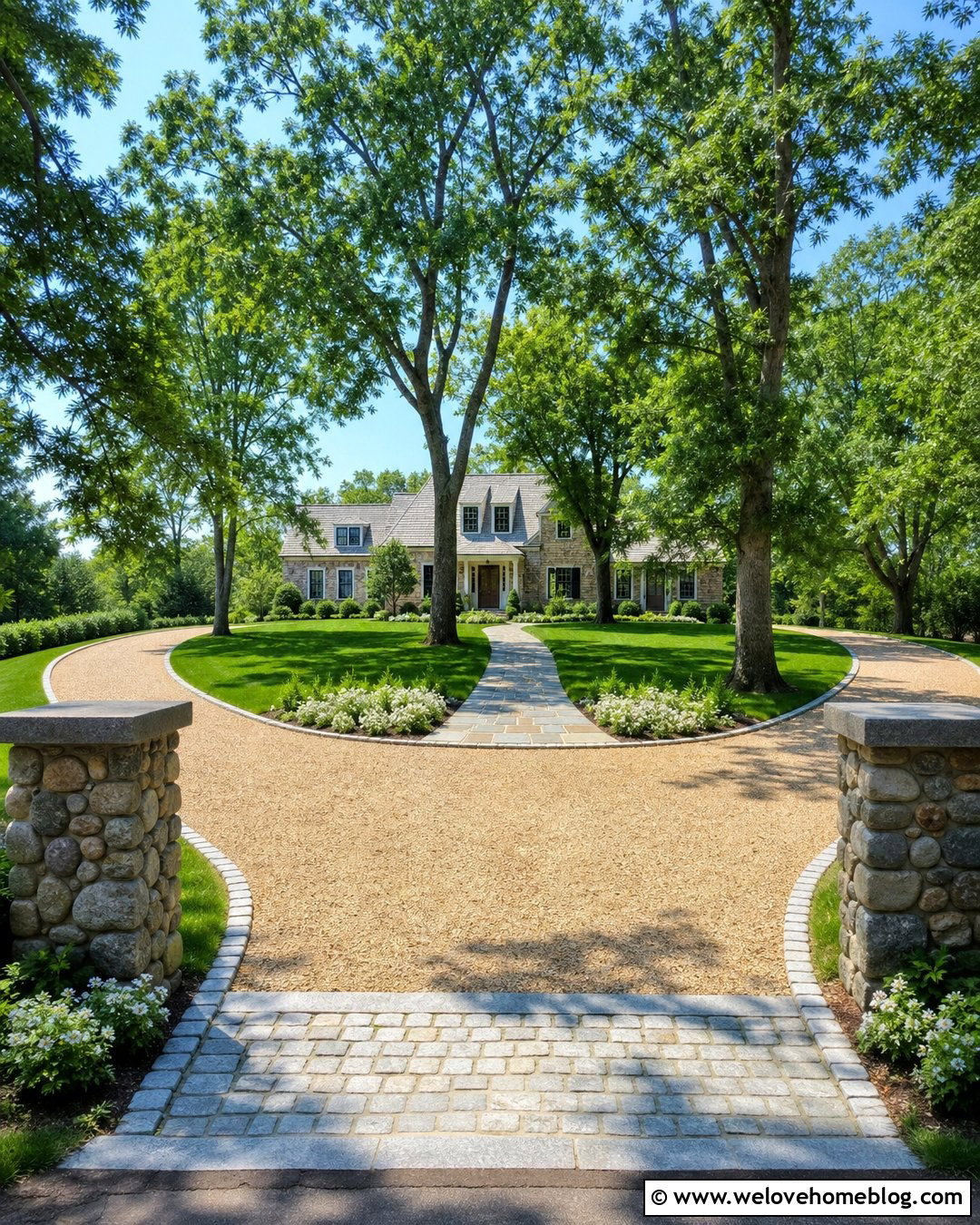 How To Build Cobblestone Driveway Pillars - 20 How To Build Driveway Pillars Ideas