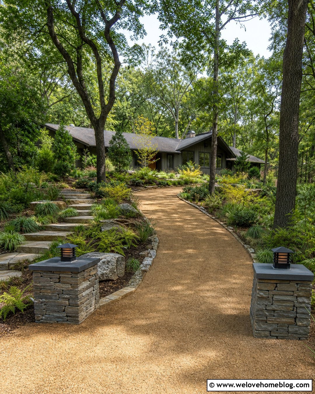 How To Build Driveway Pillars With Solar Lights - 20 How To Build Driveway Pillars Ideas