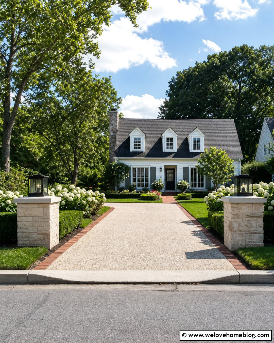 How To Build Low Driveway Pillars With Lights - 20 How To Build Driveway Pillars Ideas
